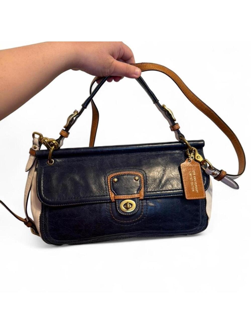 VINTAGE COACH City Willis Bag Limited Edition 70th Anniversary